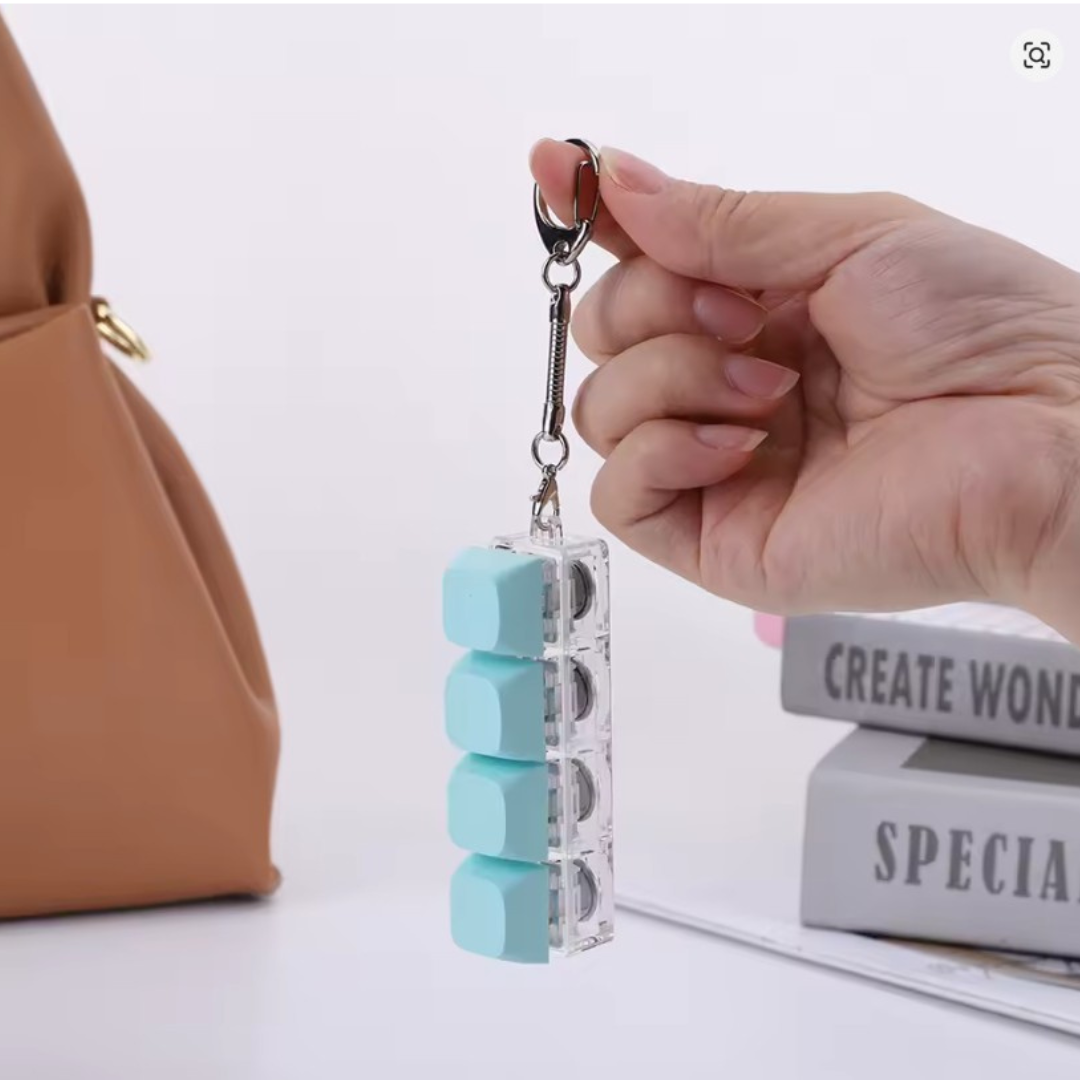 Stress Relief Keychain Button