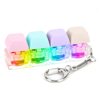 Stress Relief Keychain Button